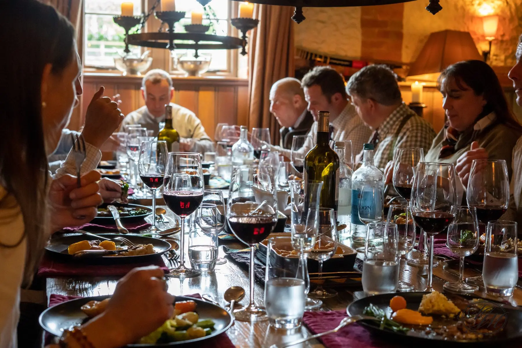 Driven game shooting hospitality at St. Clair's in Hampshire