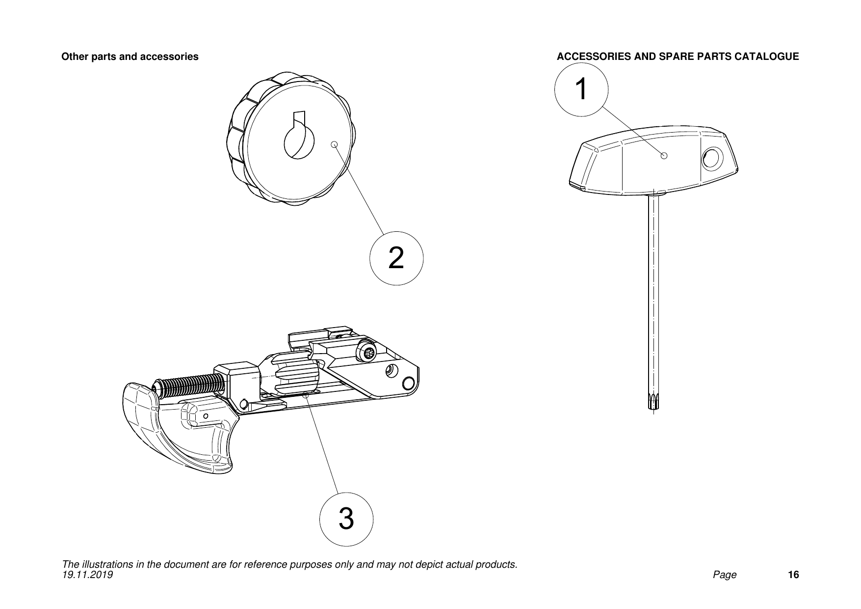 Sako TRG M10 Other parts and accessories exploded parts diagram