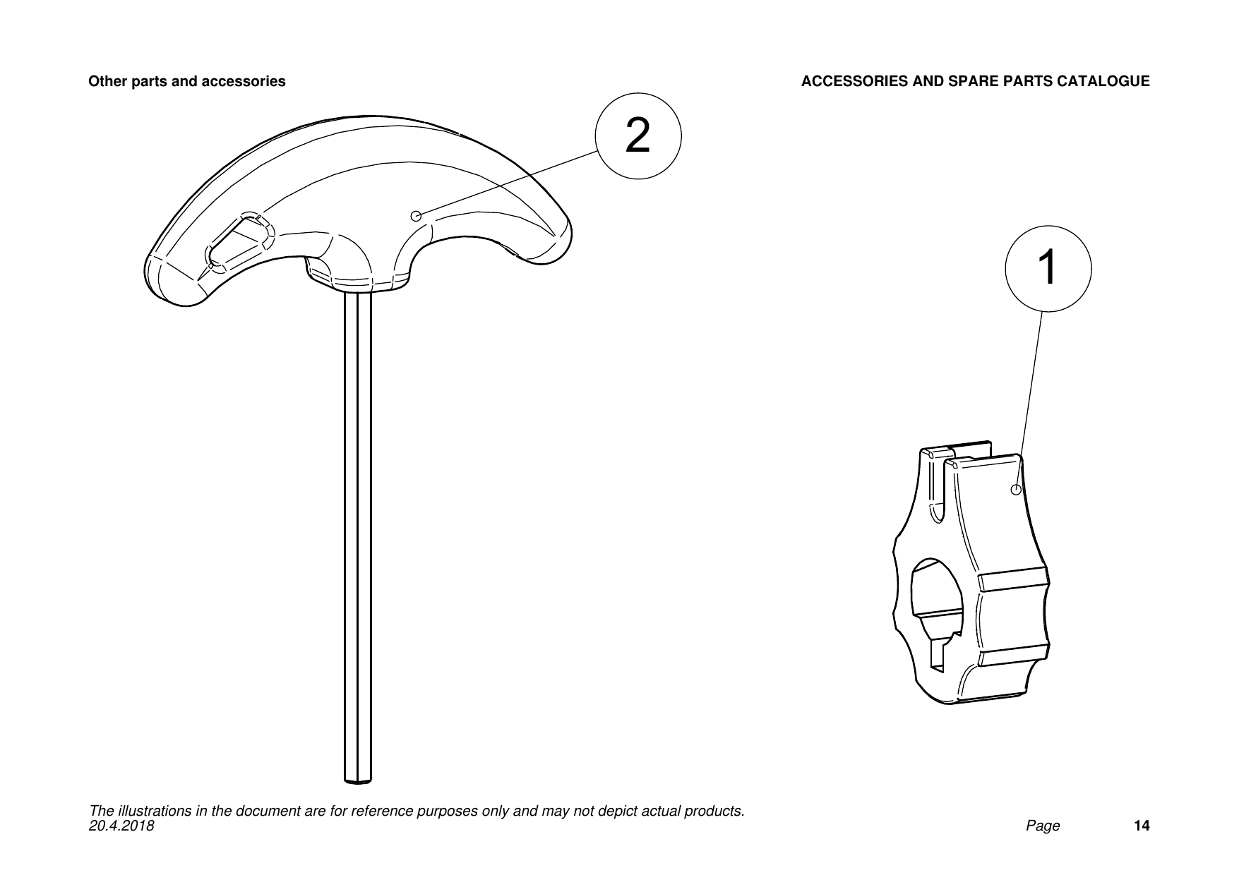 Tikka T3x TAC A1 Other parts and accessories exploded parts diagram