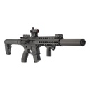 Sig Sauer MCX Air Rifle Black with Sig Sauer 1x20mm 3MOA Red Dot Sight