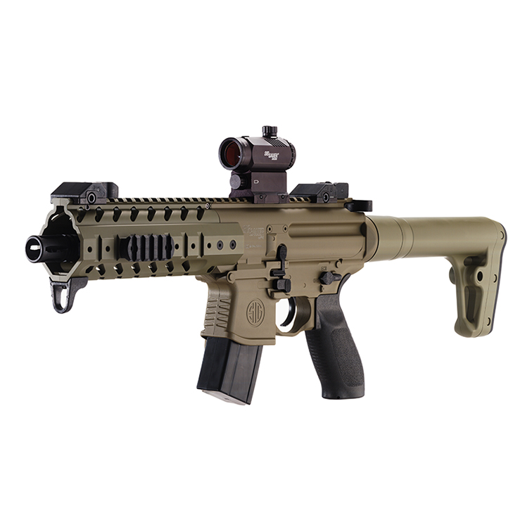 Sig Sauer MPX Air Rifle FDE with Red Dot