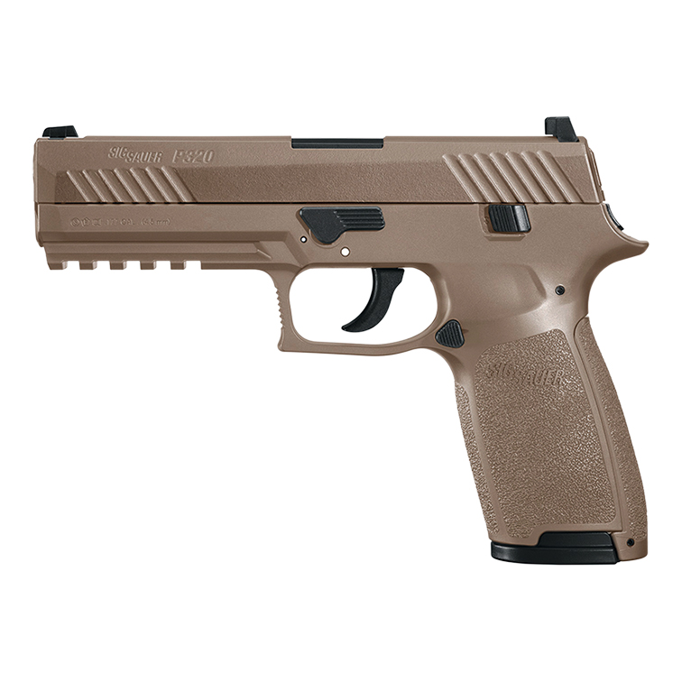 Sig Sauer P320 CO2 Air Pistol Coyote Brown Finish
