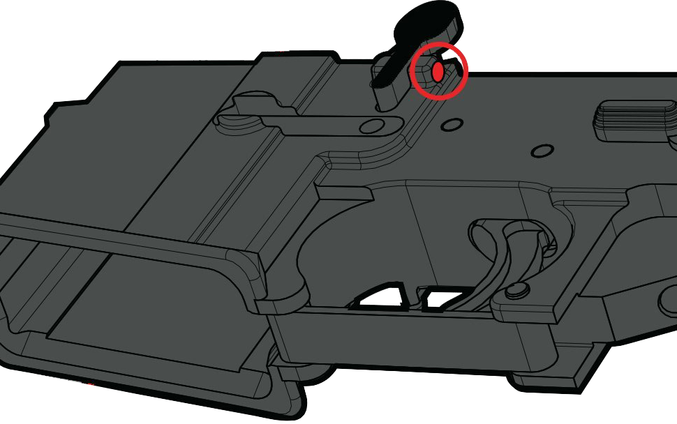 AR15 Bolt Release Roll Pin