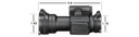 StrikeFire II Red/Green Dot scope - AR15