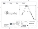 Tier One Carbon Tactical Bipod