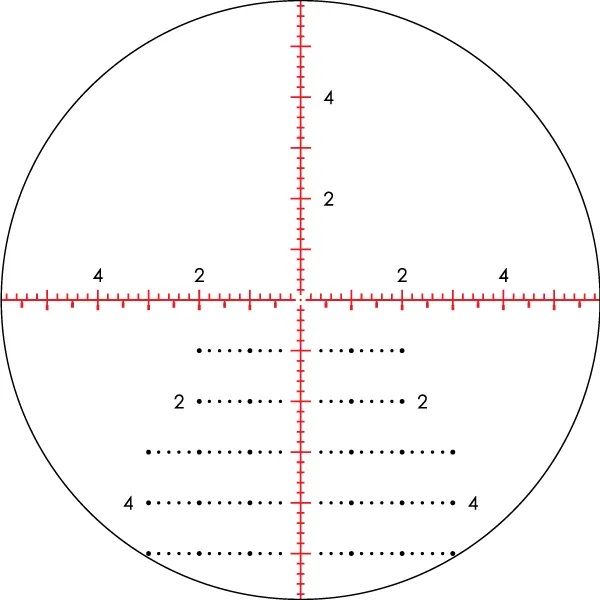 Vortex official | 0285358168b2ec86 | EBR-7D MRAD Reticle