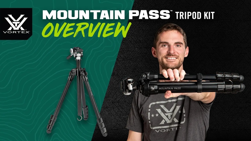 Vortex official | 33461bafab227d04 | Mountain Pass Tripod Kit