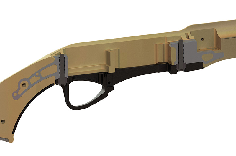 Cadex aluminium bedding blocks