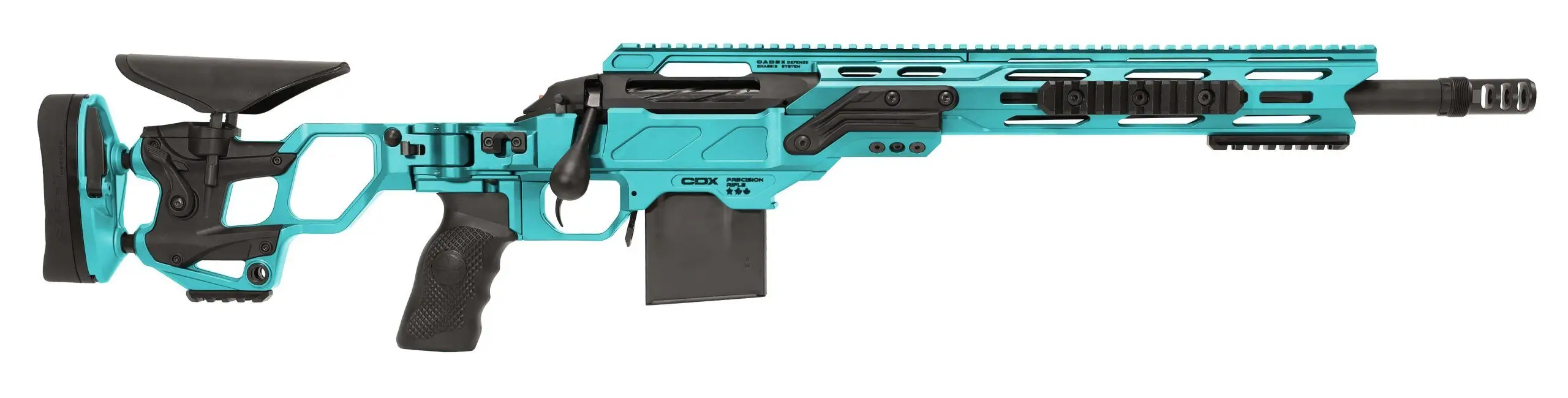Cadex CDX-SS COVERT in Hybrid Robin's Egg Blue/Black (HEB)
