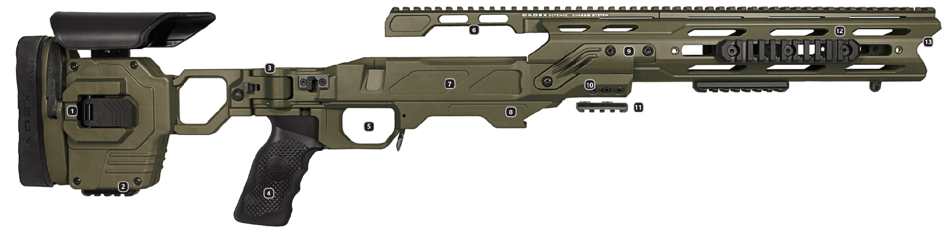 CDX-40SS SHDW chassis features