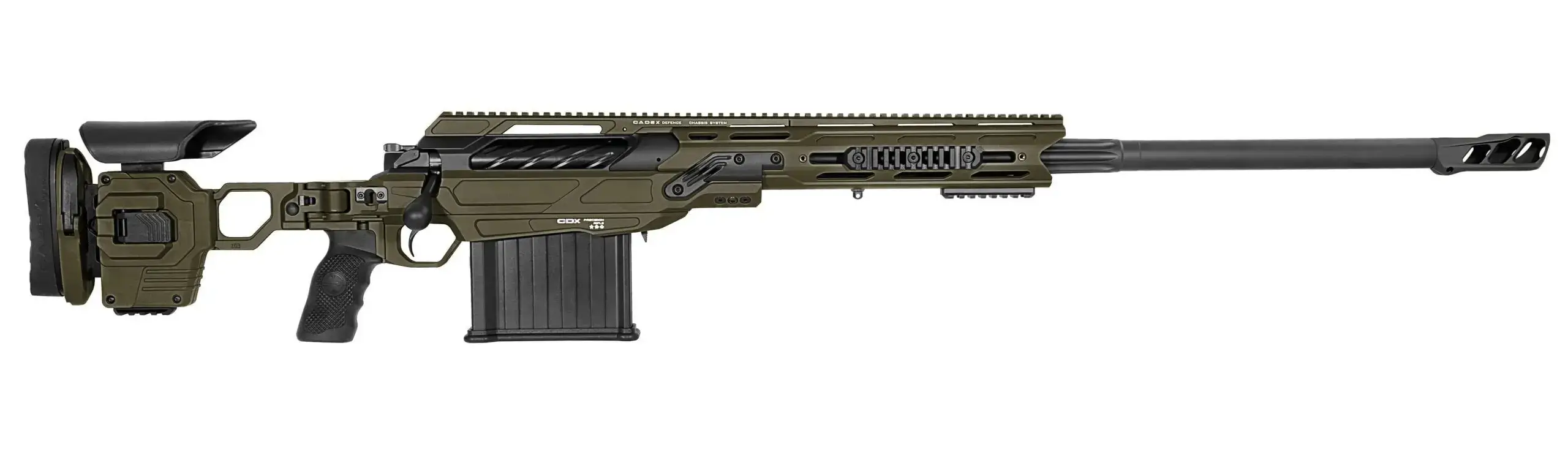 Cadex Defence CDX-50SS TREMOR — Hybrid Green/Black (HOD)