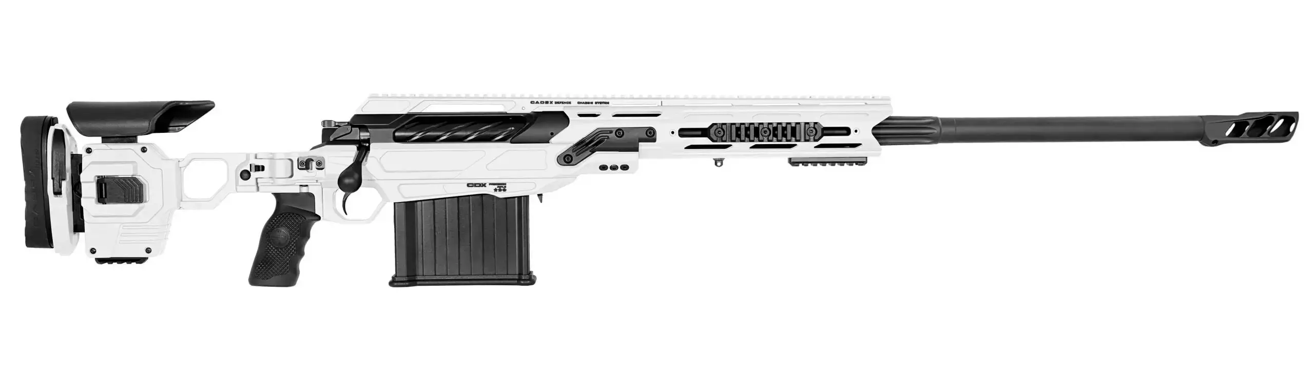 Cadex Defence CDX-50SS TREMOR in Hybrid White/Black (HWB)