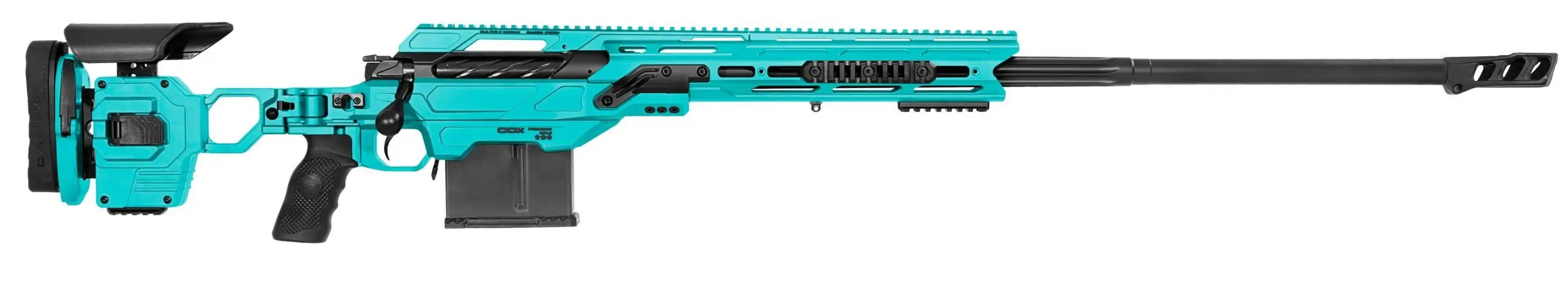 Cadex Defence CDX-50SS TREMOR in Hybrid Robin's Egg Blue/Black (HEB)