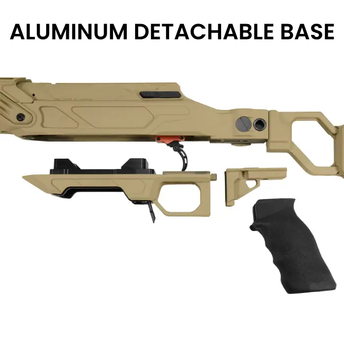 Cadex detachable base