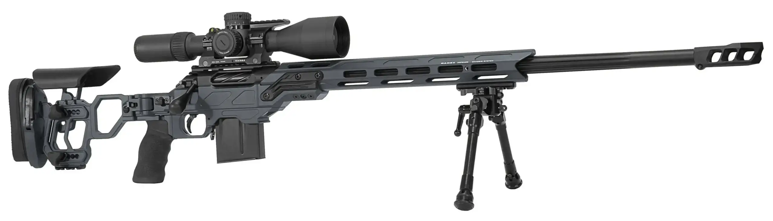 Cadex Defence CDX-R7 LCP — Hybrid Grey/Black (HGB)