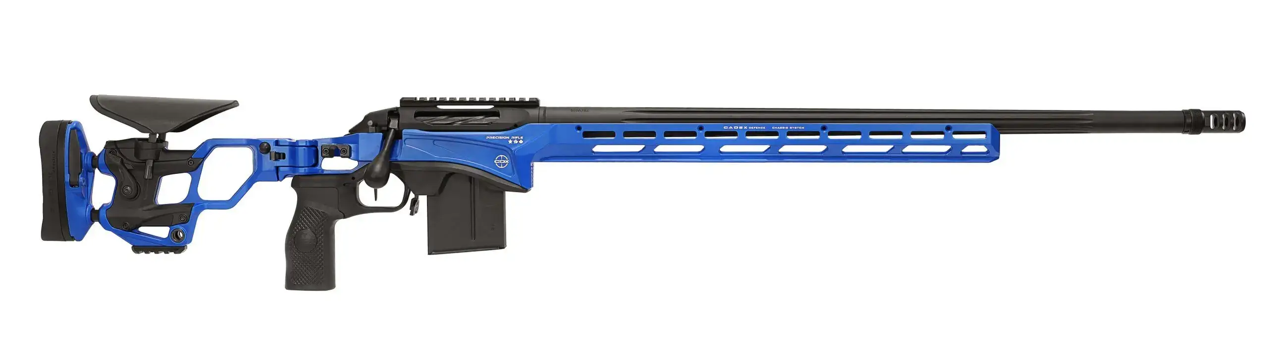 Cadex Defence CDX-SS SEVEN S.T.A.R.S. PRO — Hybrid NRA Blue/Black (HNR)