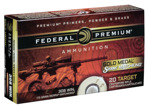 Federal .308 WIN 168gr Sierra MatchKing