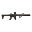 Sig Sauer MCX Air Rifle Black with Sig Sauer 1x20mm 3MOA Red Dot Sight