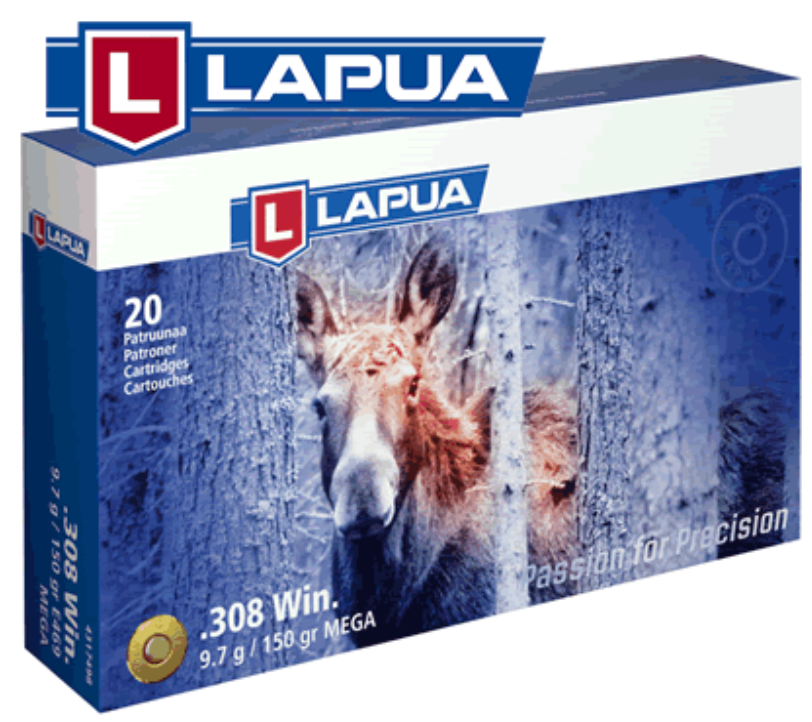 Lapua .308WIN 150gr Mega