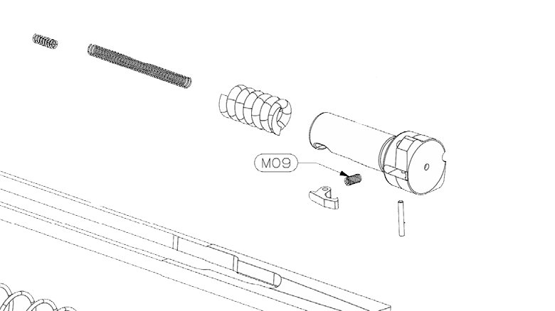 Stoeger M3000/M3K/M3500 Extractor Spring (M09)