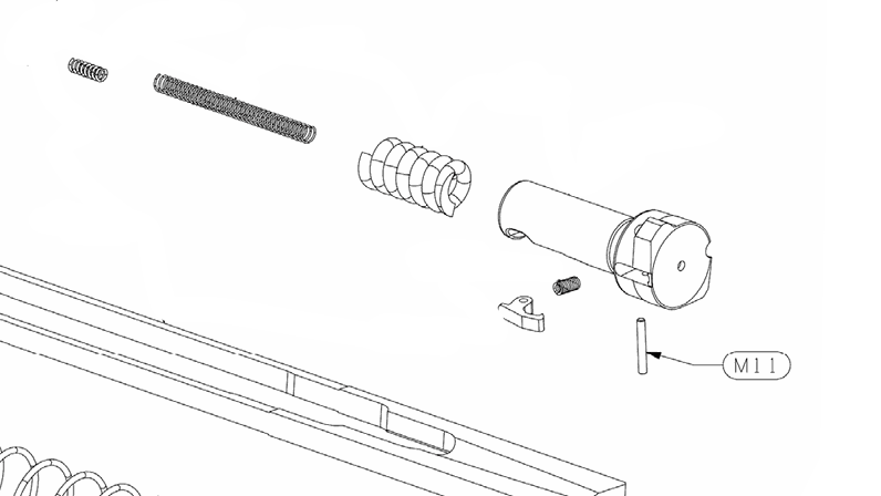 Stoeger M3000/M3K/M3500 Extractor Pin (M11)