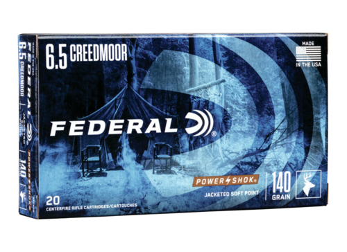 Federal 6.5 Creedmoor 140gr PowerShok JSP