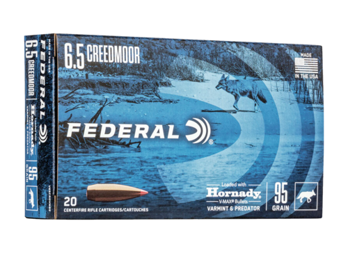 Federal 6.5 Creedmoor 95gr Hornady V-Max