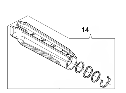 Benelli M2 / SBE2 Forend (169G)