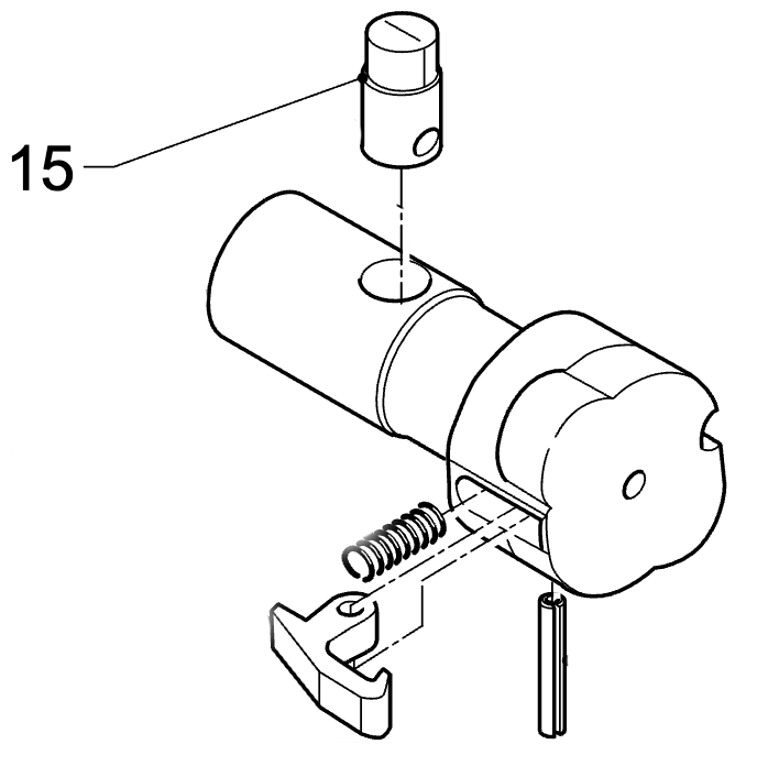 Benelli M2 Locking Pin (031B)