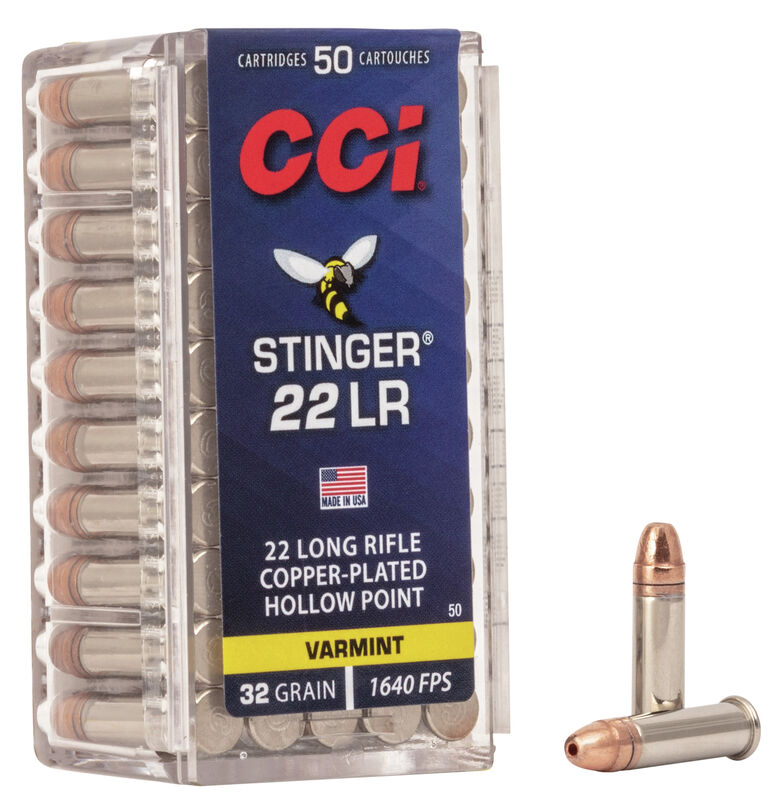 CCI .22LR Stinger Copper 32gr