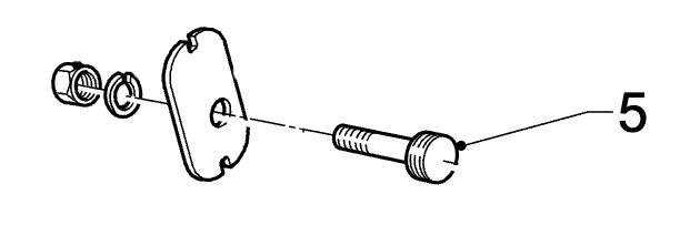 Benelli Stock Retaining Nut Screw - 050B