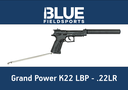 Grand Power K22 LBP - .22 LR (Used)