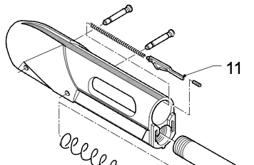 Benelli Supernova Ejector Plate - 045N