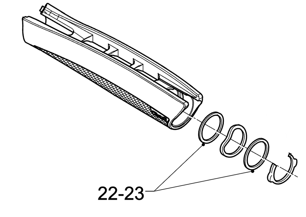 Benelli M2 Flat Forend Washer - 134G