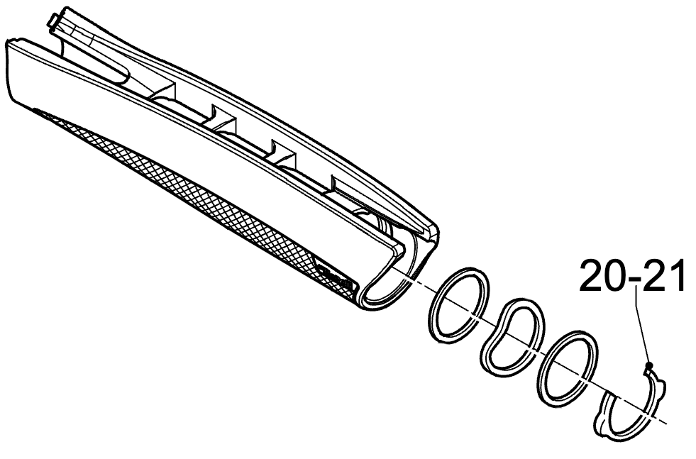 Benelli M2 Split Washer Retaining Ring (136G)