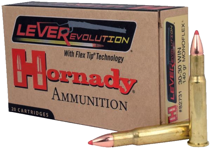 Hornady .30-30 WIN 140gr MonoFlex LEVERevolution