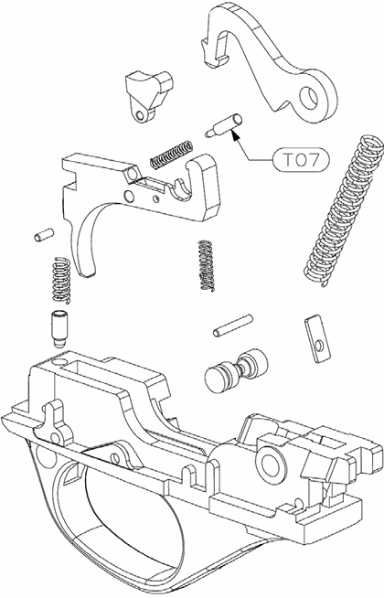 Stoeger M3000 Disconnector Plunger (T07)