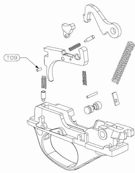 Stoeger M3000 Disconnector pin (T09)