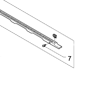 Benelli Raffaello Carbon Fibre Rib Fixing Screw