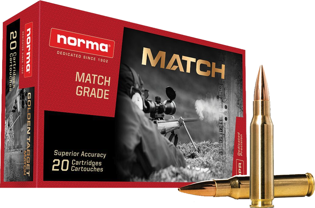 Norma .308 WIN Golden Target 168gr