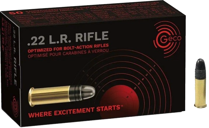Geco .22LR LRN 40gr Rifle