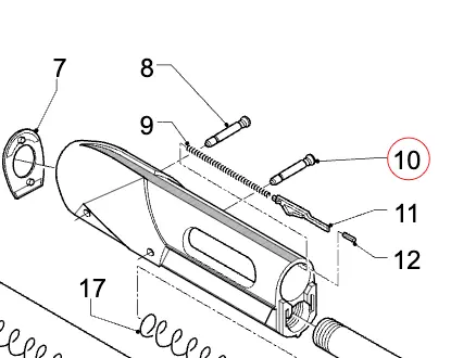 Benelli Supernova Long Trigger Guard Pin