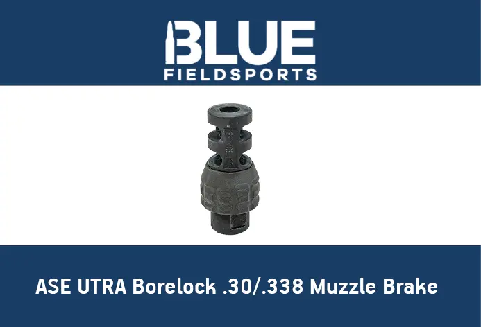 ASE UTRA Borelock .30/.338 Muzzle Brake 5/8'x24 UNEF (USED) 