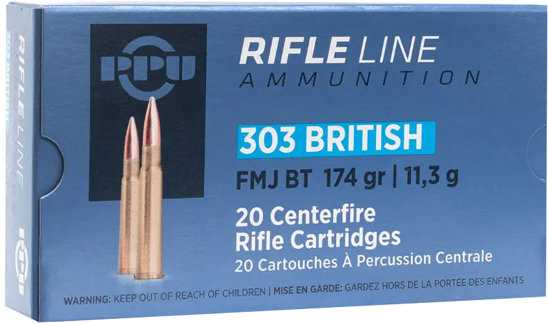 PPU .303 British 174gr FMJ BT