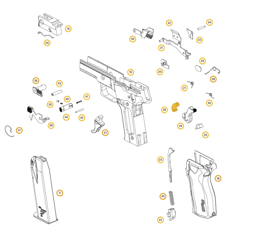 Sig Sauer P226 Sear
