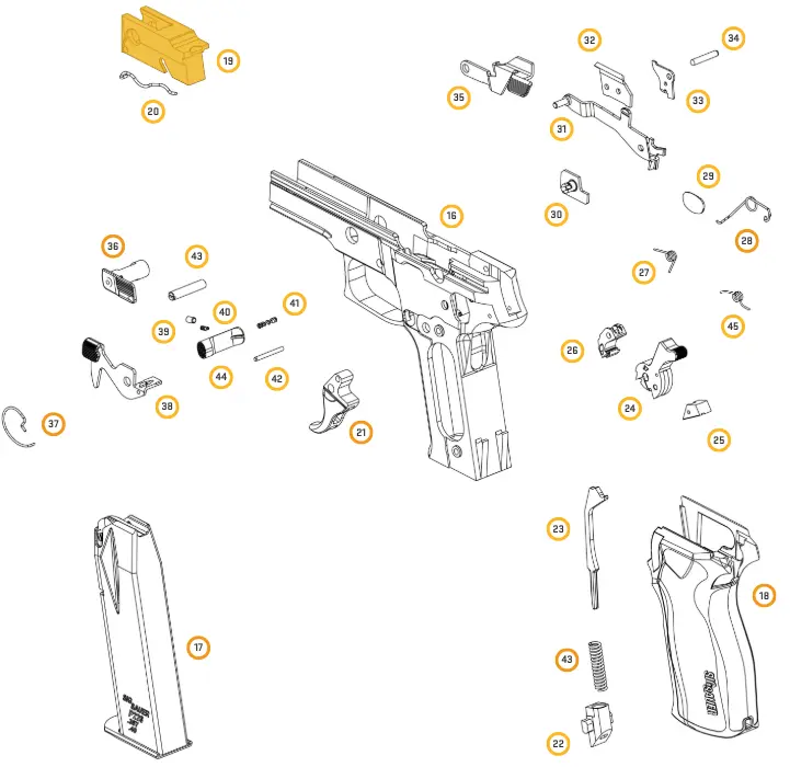 Sig Sauer P226 Locking Insert 