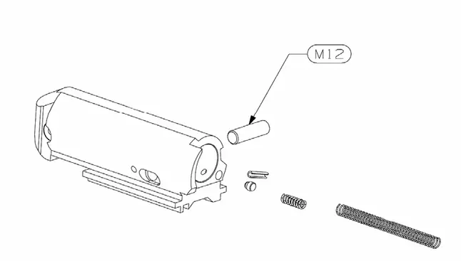 Stoeger M3K/M3500/M3000 Locking Head Pin 