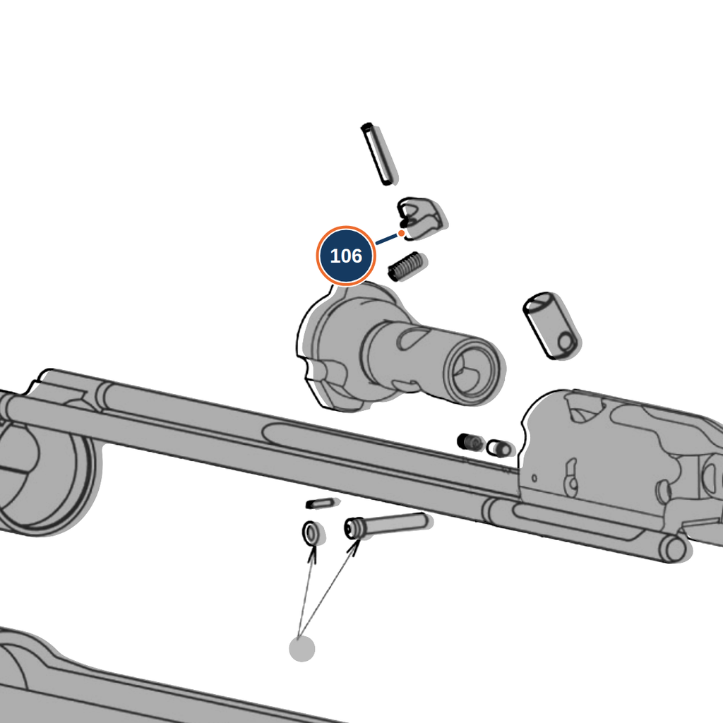 Beretta A400 / 1301 Extractor