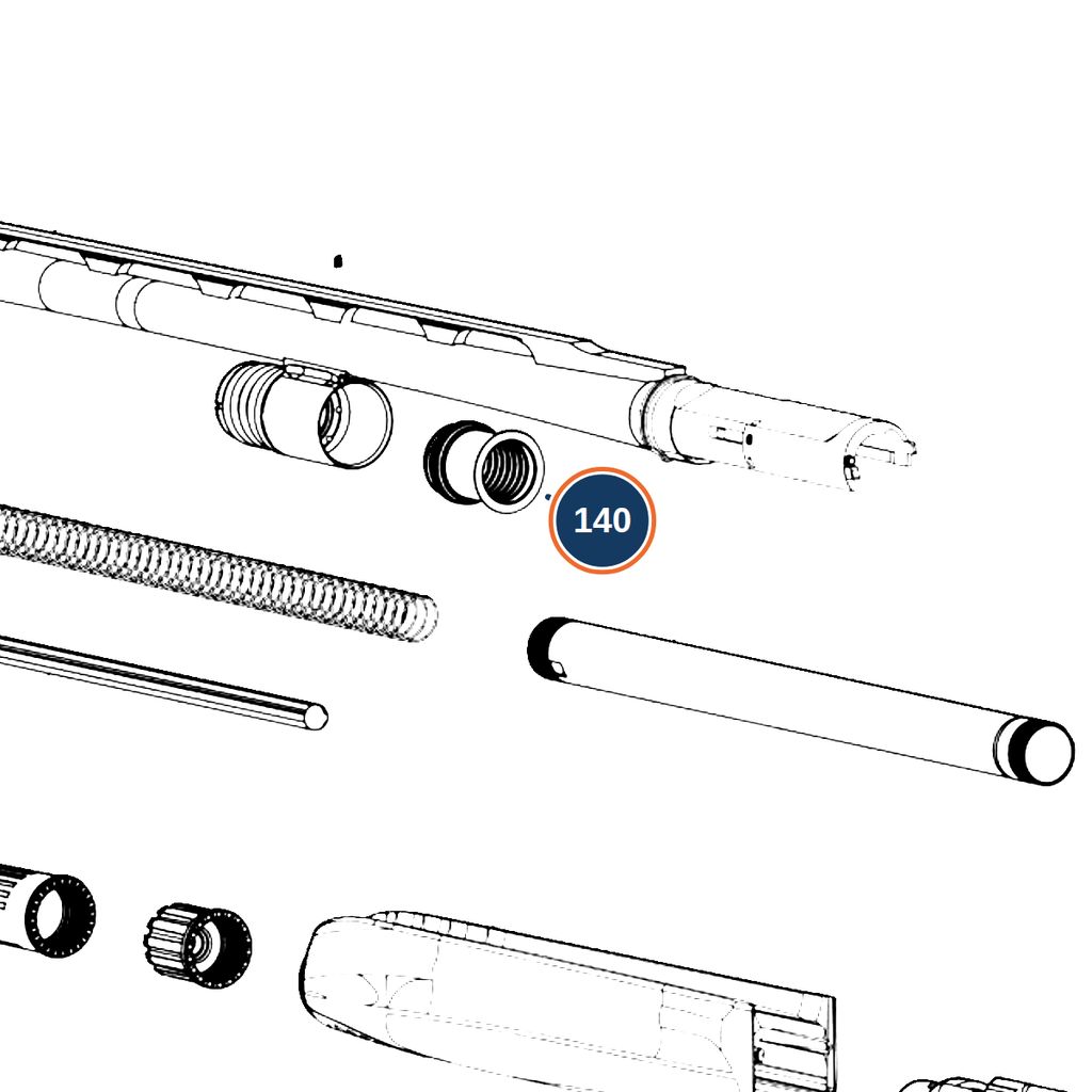Beretta 1301 Gas Piston Assembly