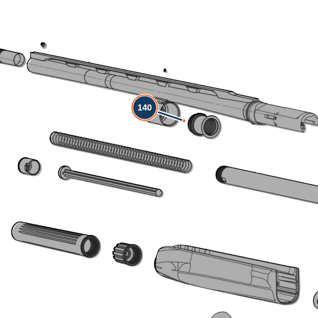 Beretta A400 / 1301 Gas Piston Assembly